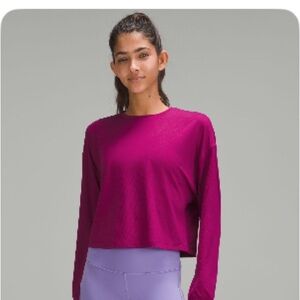Lululemon abrasion resistant training long sleeve shirt